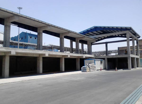 Construction of leading & unloading Platform of Paksan company