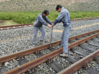 Maintenance of Fars Province railway track with length of 576 km