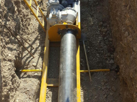 Piping operations (drilling and intubation) of the general warehouses of the Customs of West Tehran